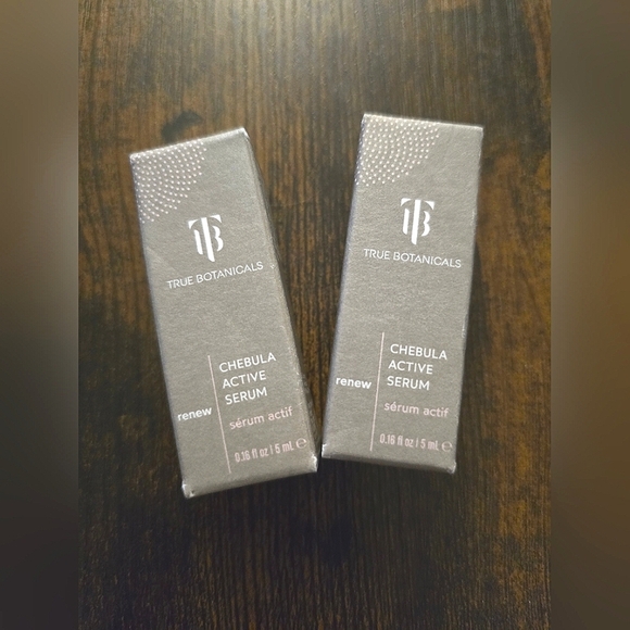 True Botanicals Other - NIB! TRUE BOTANICALS, Chebula Active Serum, 5ml Each, BUNDLE of 2